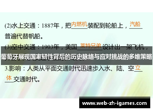 葡萄牙展现国家韧性背后的历史脉络与应对挑战的多维策略 葡萄牙展现国家韧性背后的历史脉络与应对挑战的多维策略